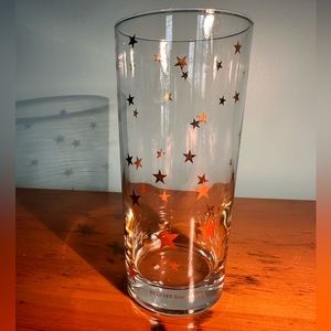 Vintage Culver 22K Stars Tom Collins Highball Glass - Tequila Sunrise Paloma LIT
